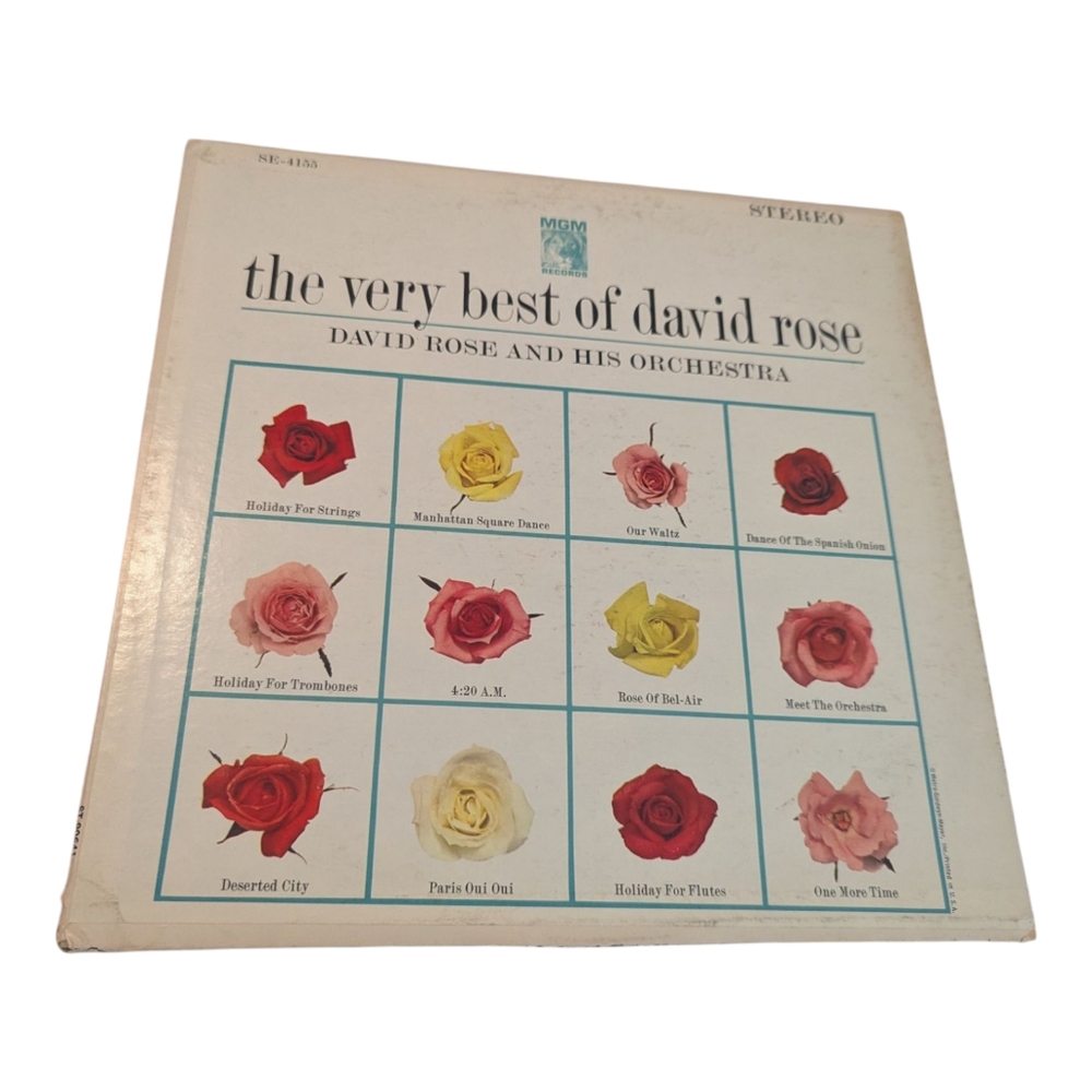 60s David Rose & His Orchestra The Very Best Of David Rose LP Vinyl Record